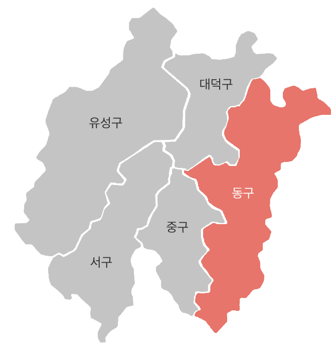 동구문화원 지도